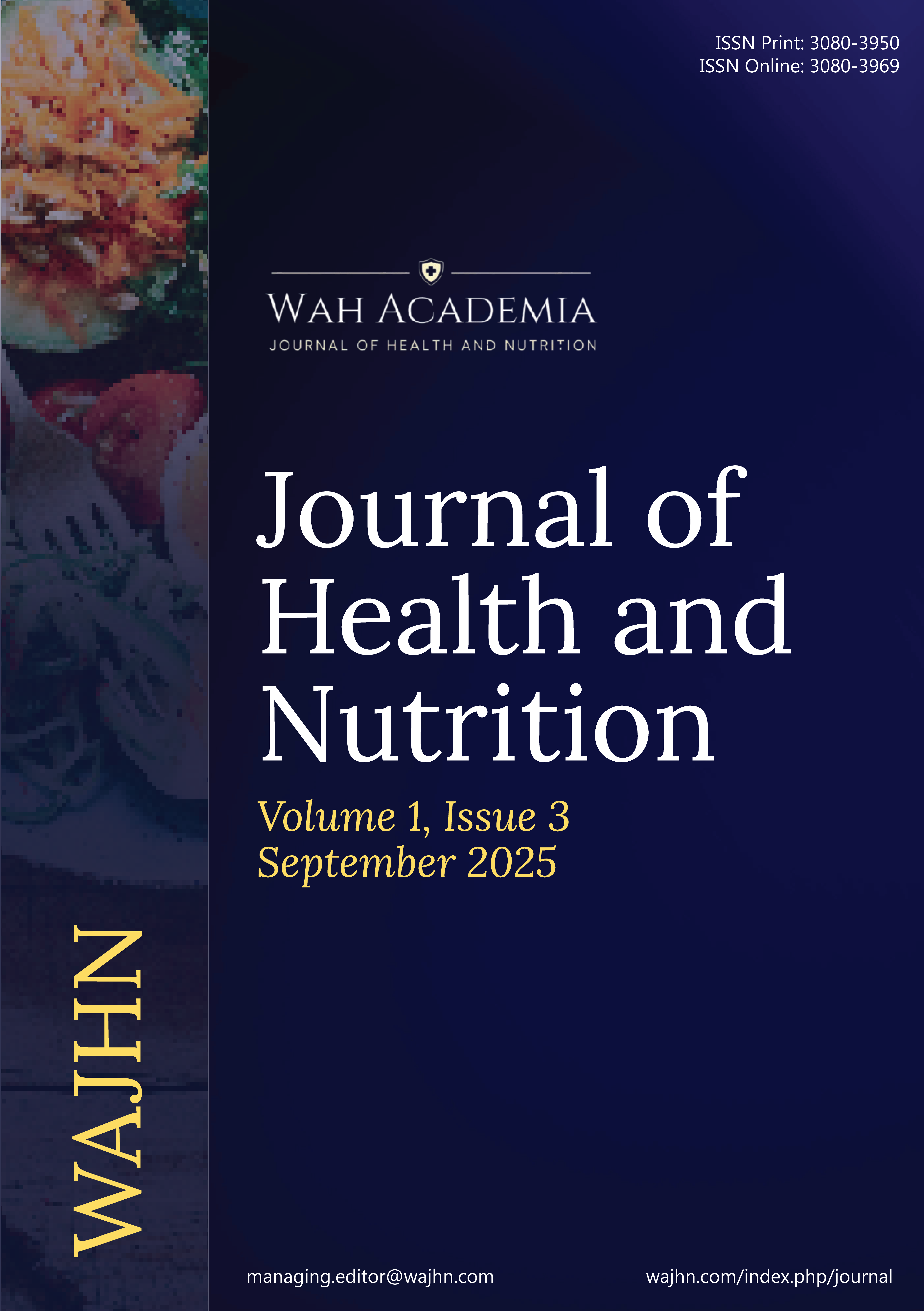 					View Vol. 1 No. 3 (2025): Wah Academia Journal of Health and Nutrition
				